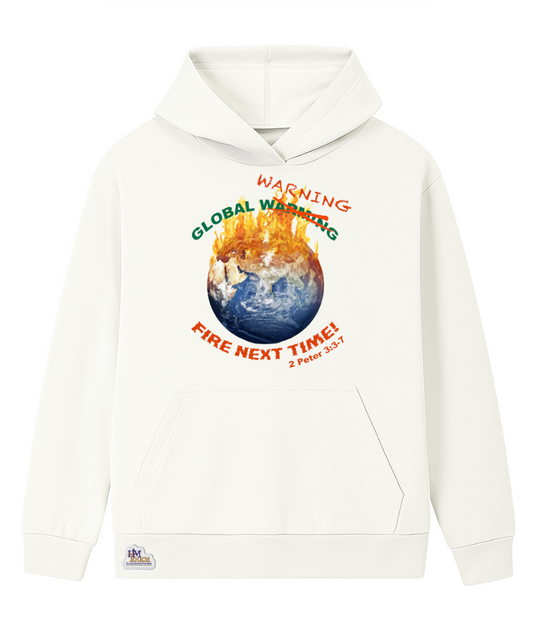 Women's Solid Color Pocket Front Fire Next Time Hoodie