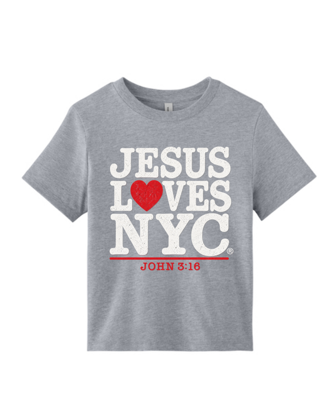 Jesus Loves NYC Women’s Tee | John 3:16 Christian Graphic T-Shirt