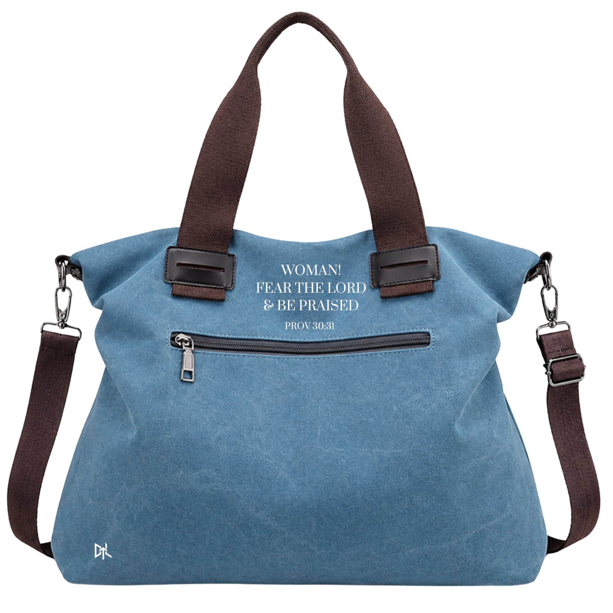 Virtuous P31 Women's Canvas Tote Shoulder & Crossbody Handbag