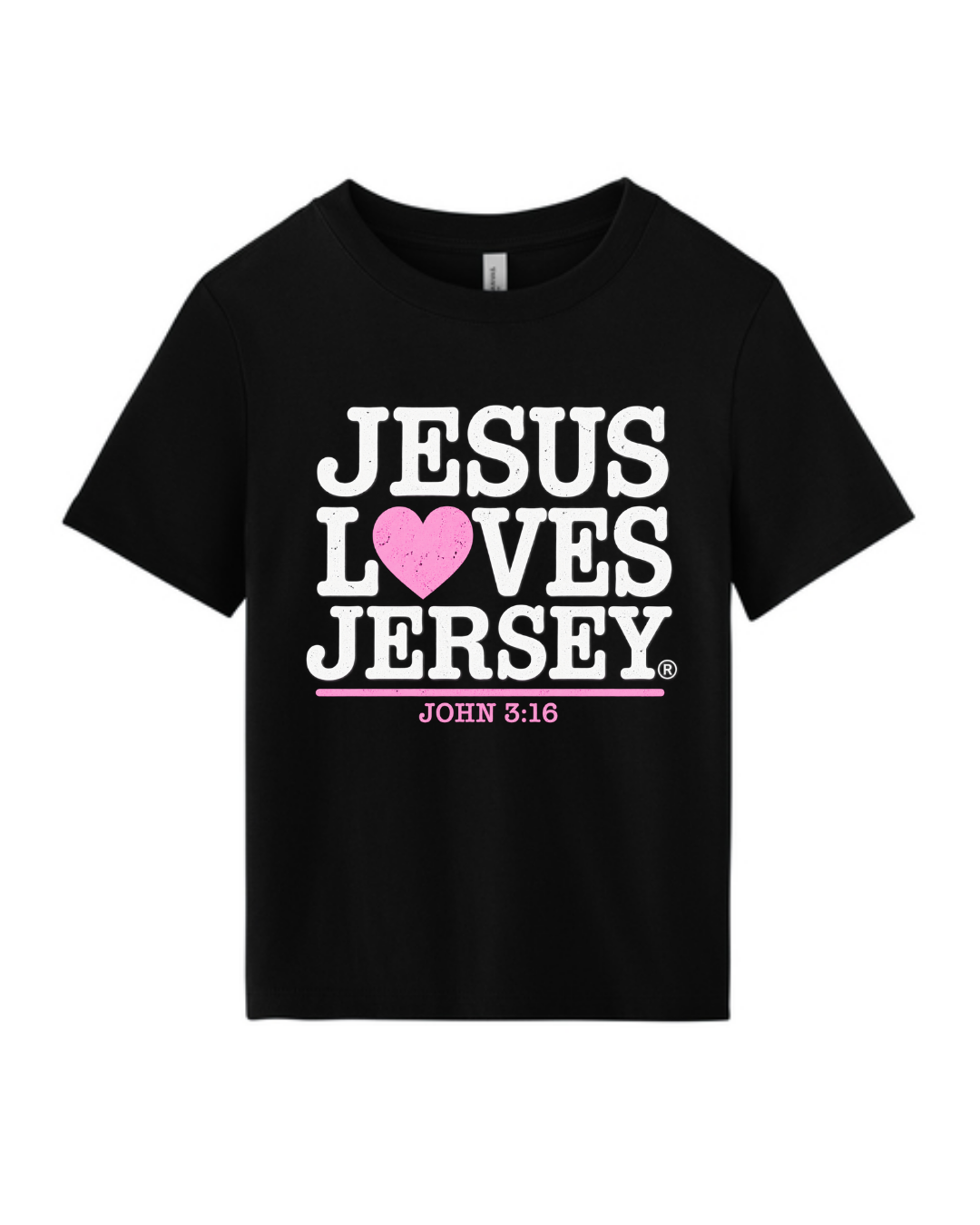 Jesus Loves New Jersey Women’s Tee | John 3:16 Christian Graphic T-Shirt