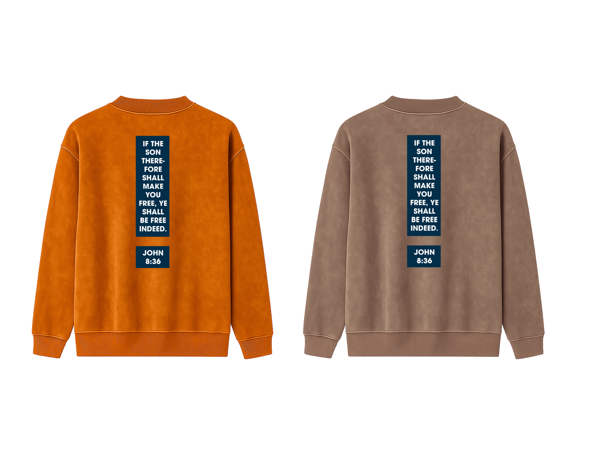 Women's Drop Shoulder Crew Neck Set Free (LH) Sweatshirt with HIM Touch