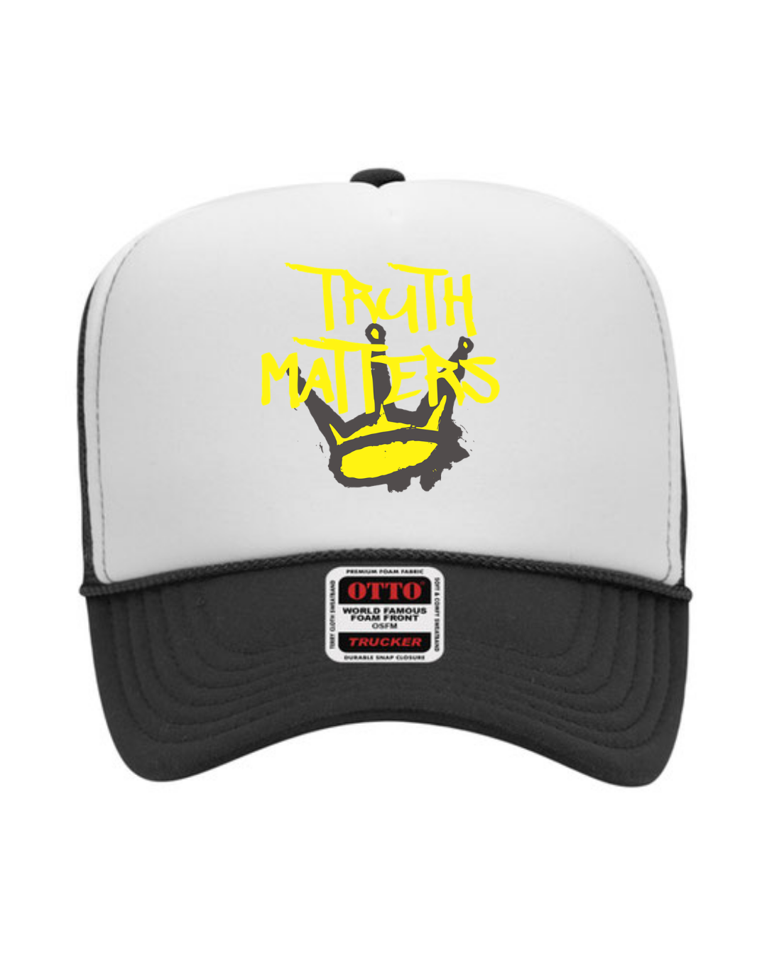 Truth Matters 2 Trucker Hat – Christian Streetwear Snapback | Bold Faith Mesh Cap