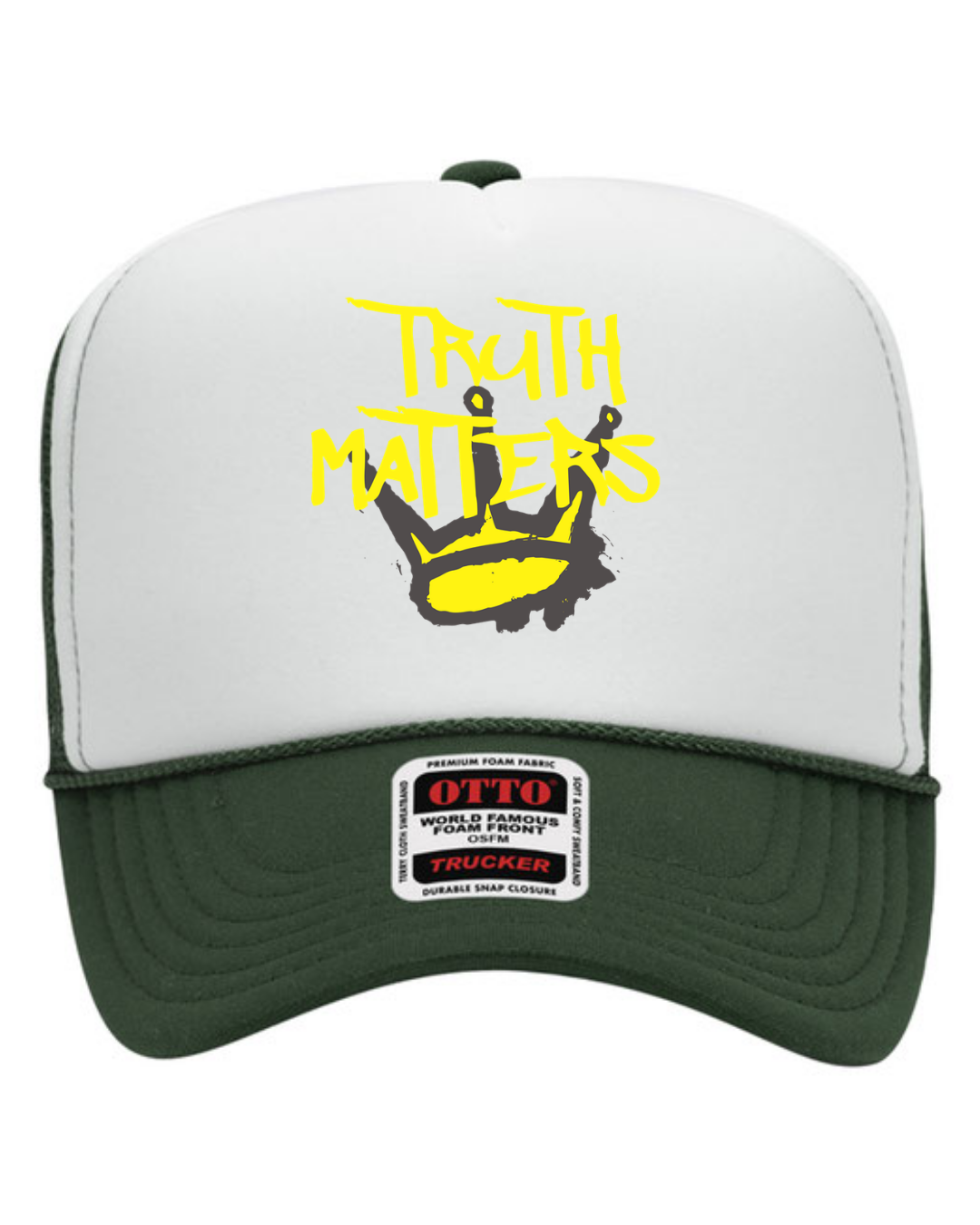 Truth Matters 2 Trucker Hat – Christian Streetwear Snapback | Bold Faith Mesh Cap