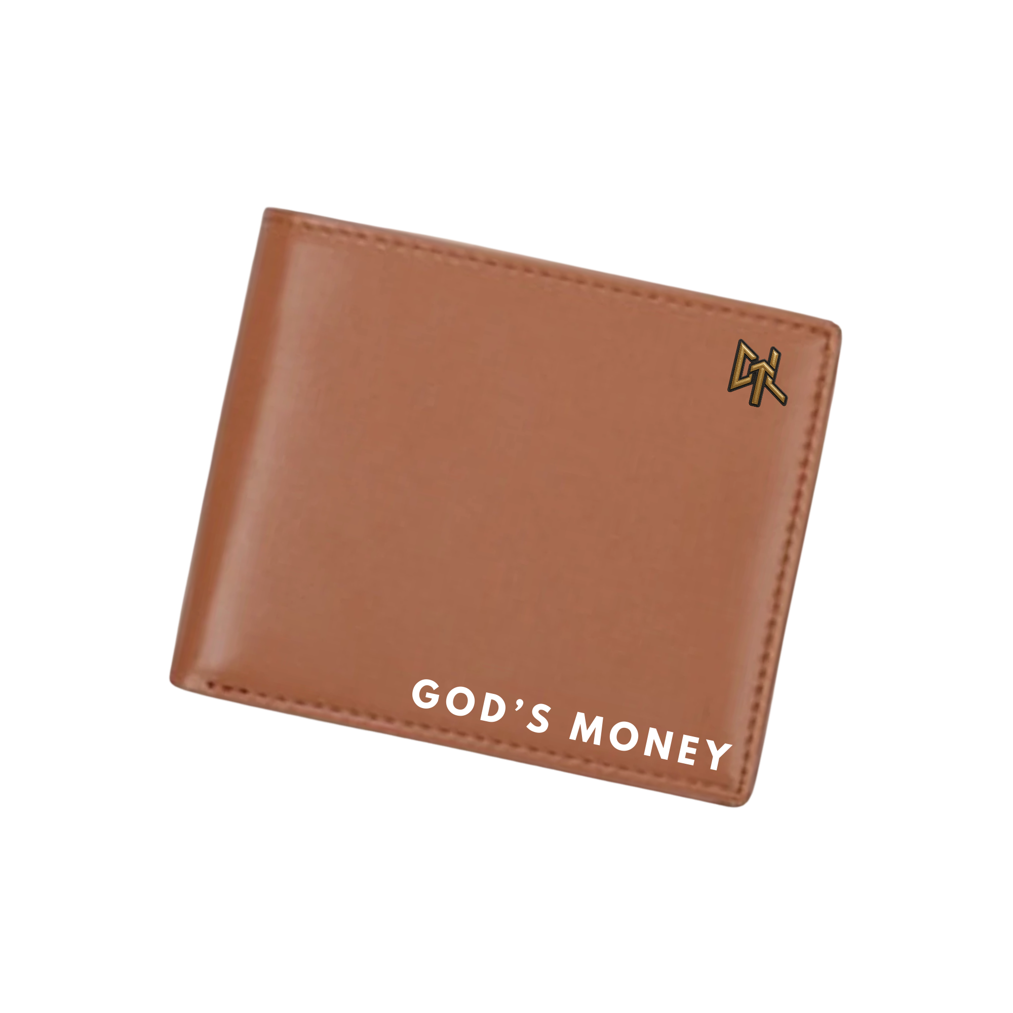 Men's Solid Color Leather Flip Cover Small Wallets