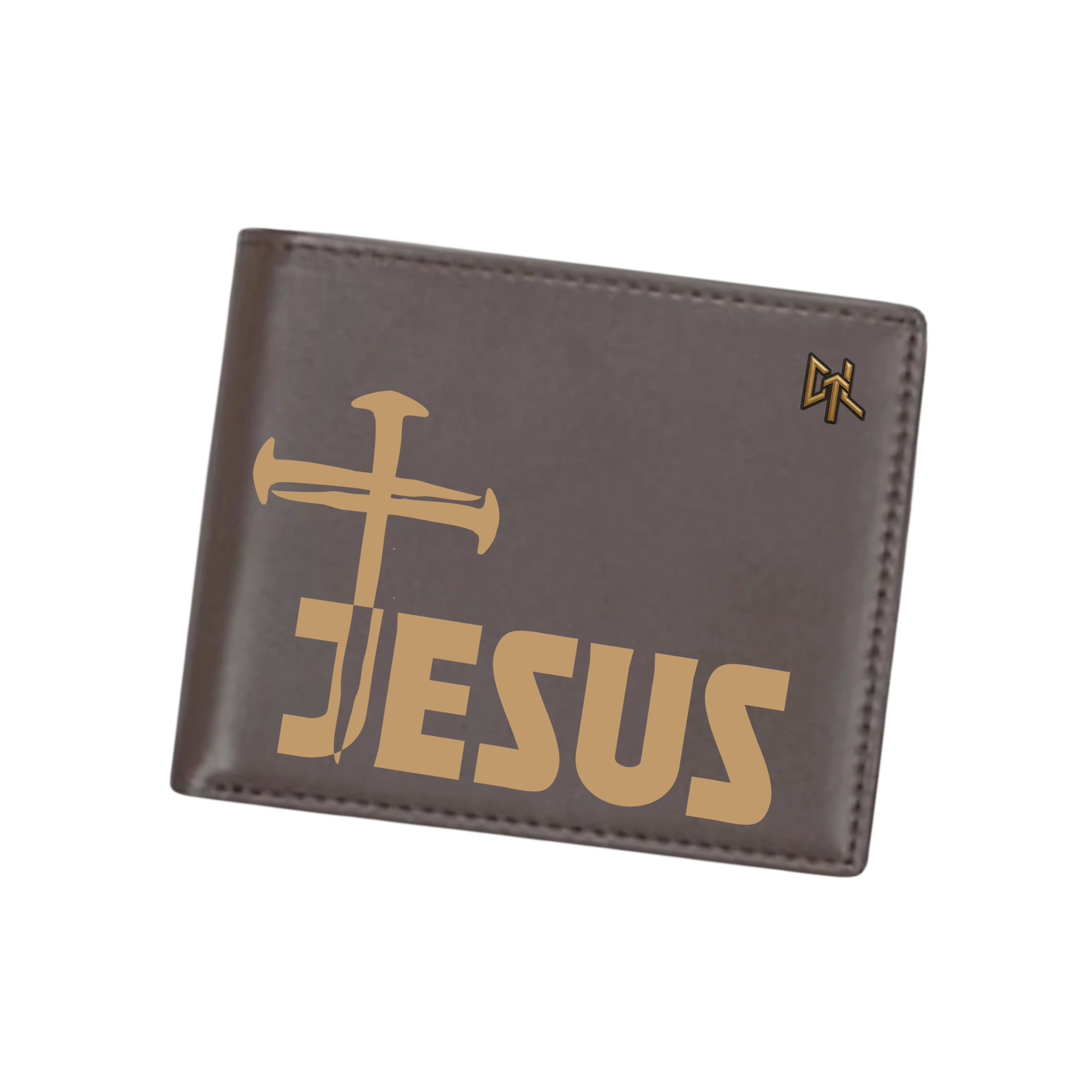 Men's Solid Color Leather Flip Cover Small Wallets