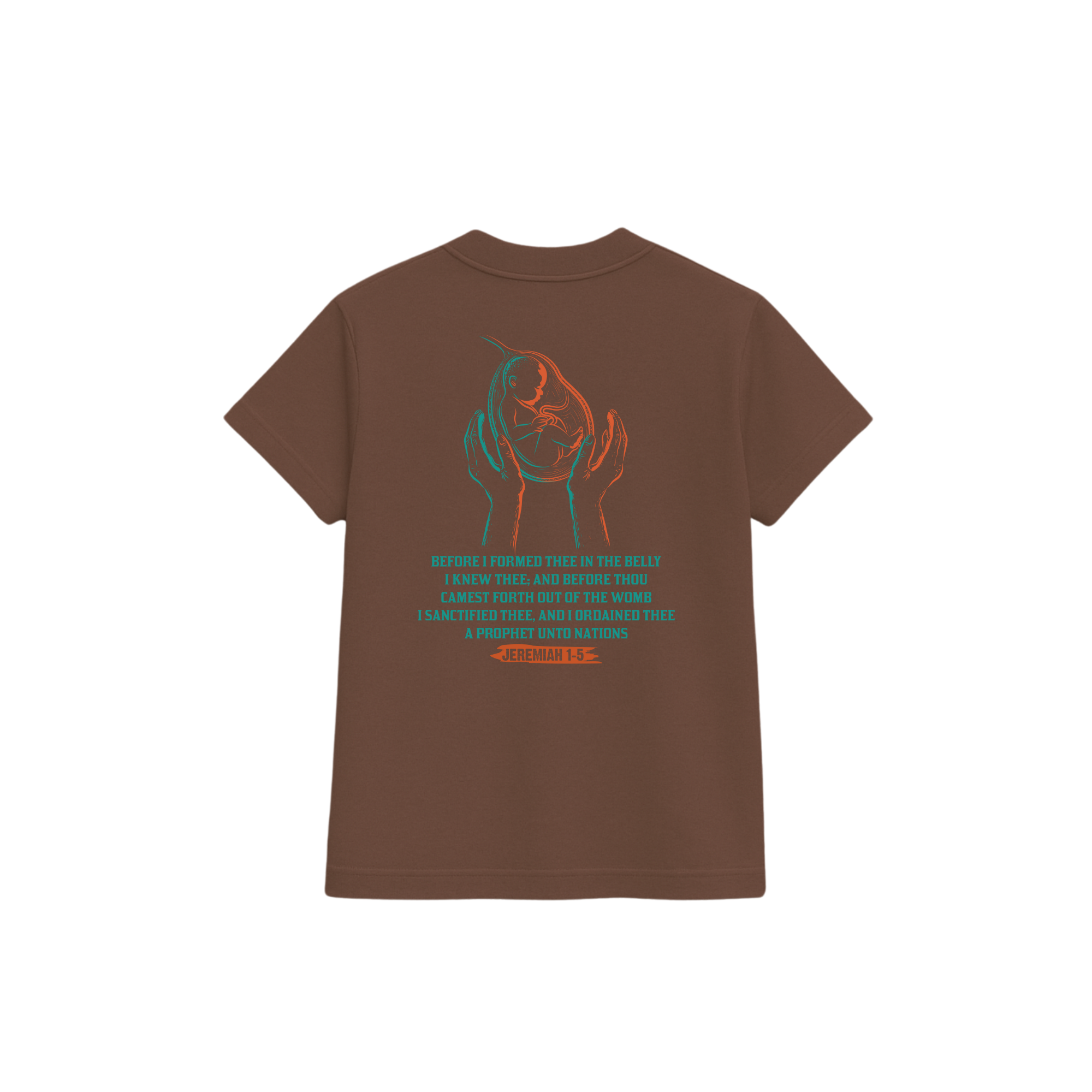 Women's  Heavy Weight I KNEW THEE T with HIM Touch