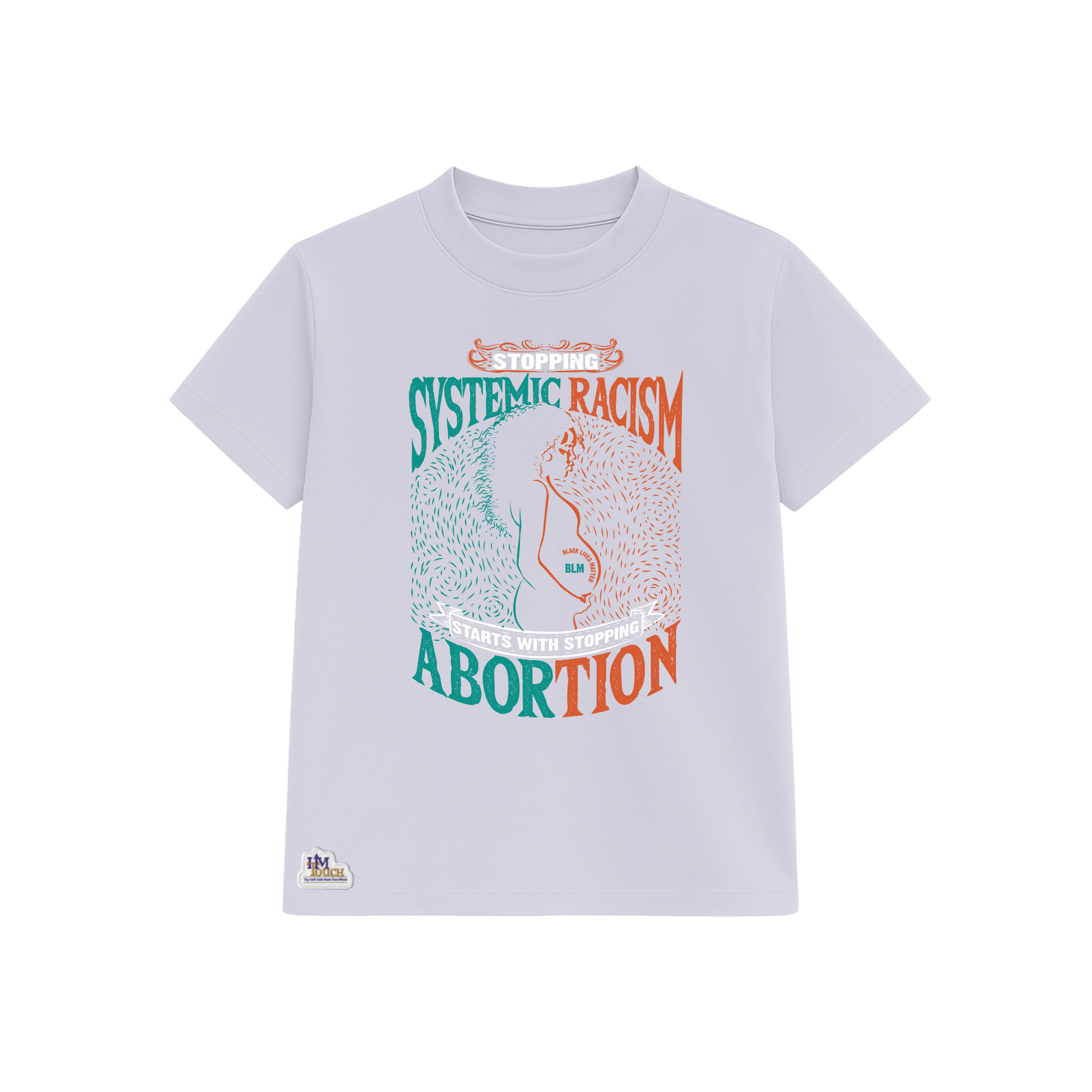 Women's  Heavy Weight I KNEW THEE T with HIM Touch