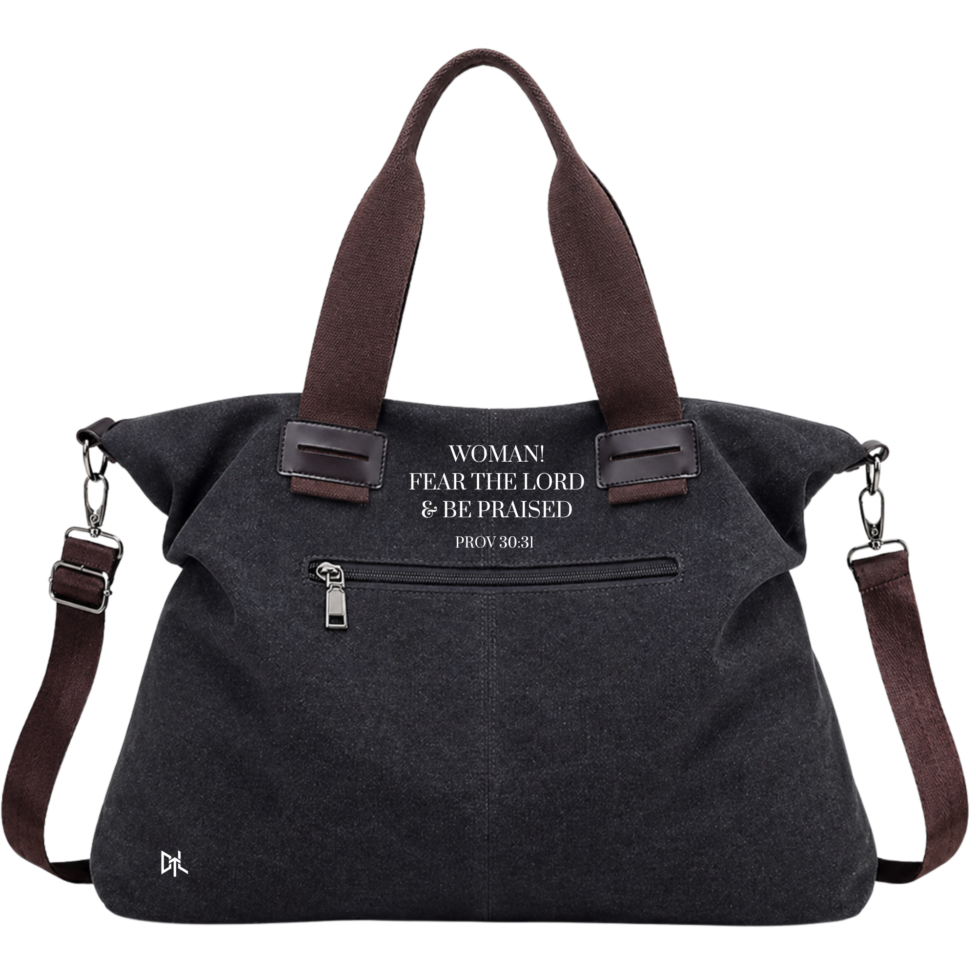 Virtuous P31 Women's Canvas Tote Shoulder & Crossbody Handbag
