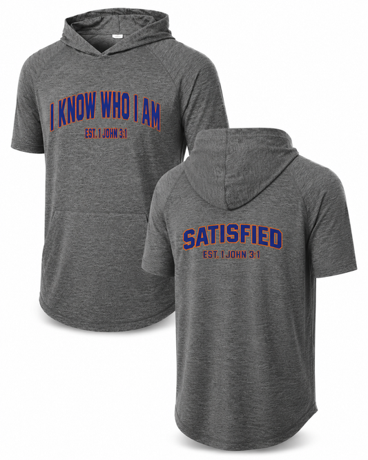 Men's Short Sleeve Wicking Hoodie