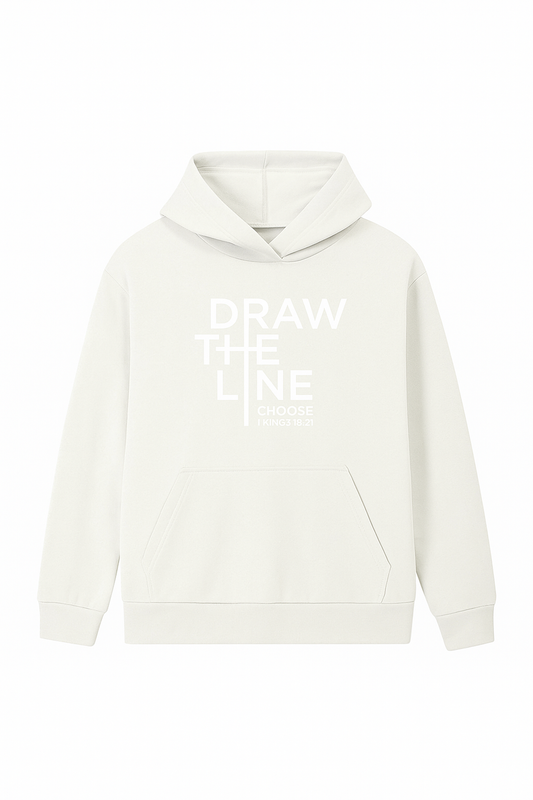 Women's Solid Color Pocket Front Cross The Line Hoodie