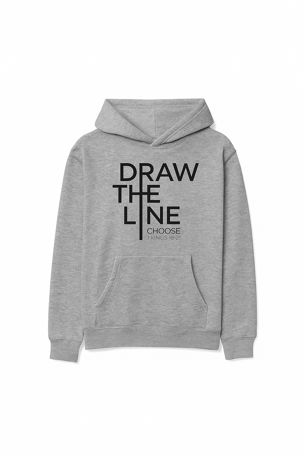 Solid Color Pocket Front Cross The Line Women's Hoodie