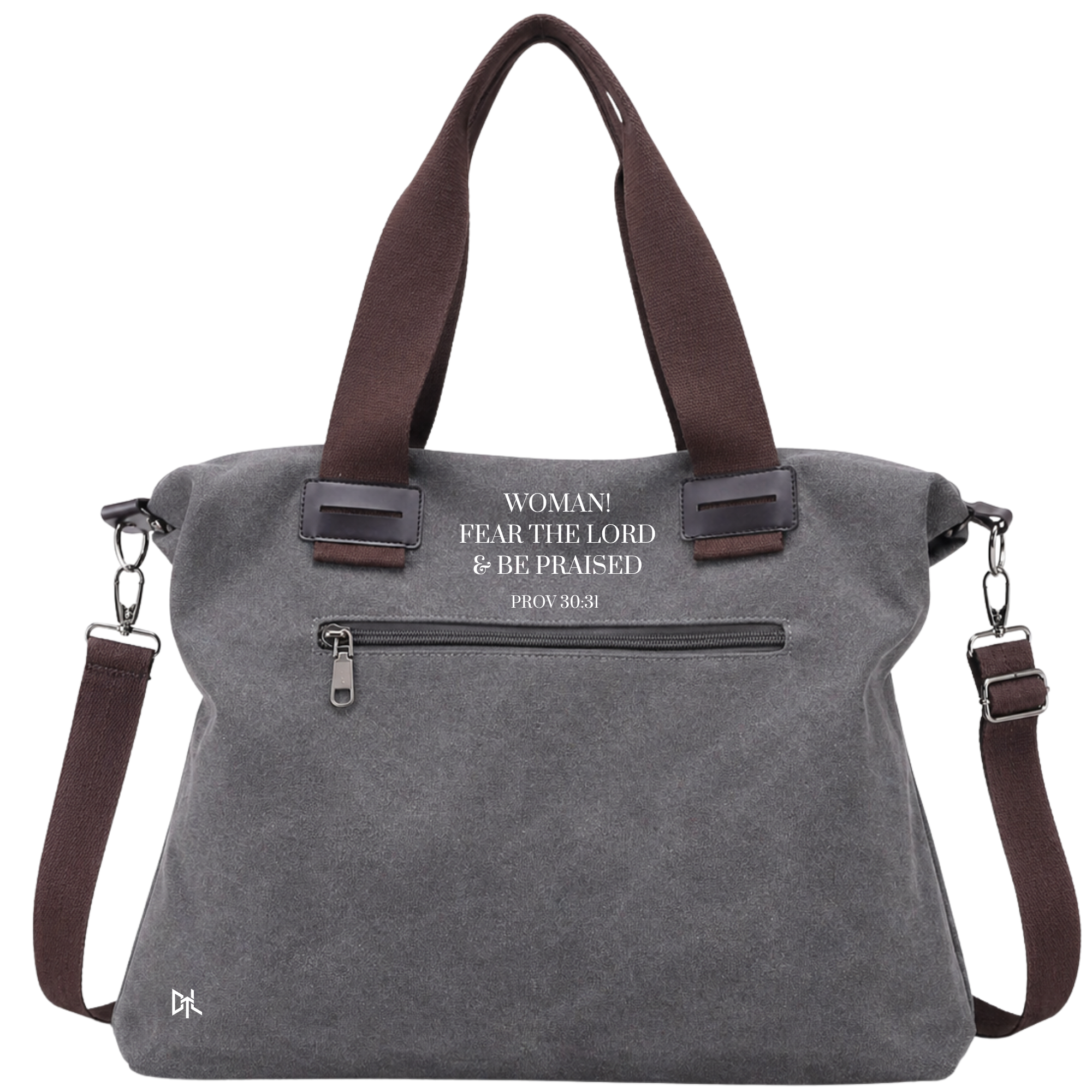 Virtuous P31 Women's Canvas Tote Shoulder & Crossbody Handbag