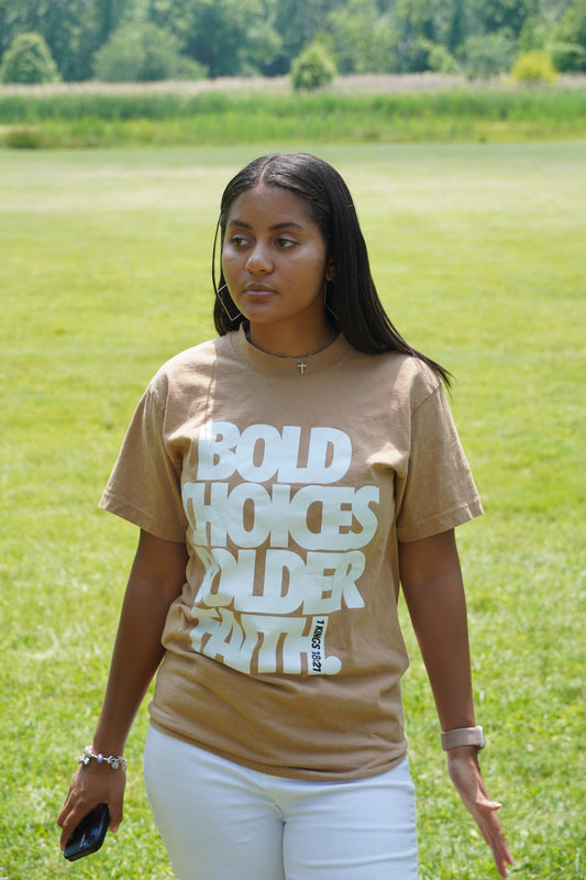 Bold Choices, Bolder Faith Vintage Tee