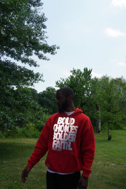 Bold Choices...Bolder Faith Reflective Hoodie