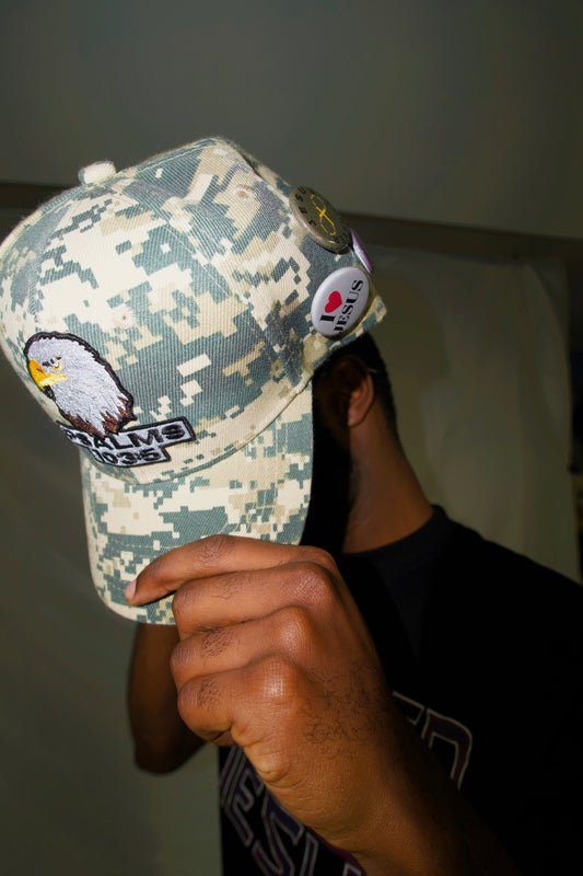 (Psalms) Camo Six-Panel Hat