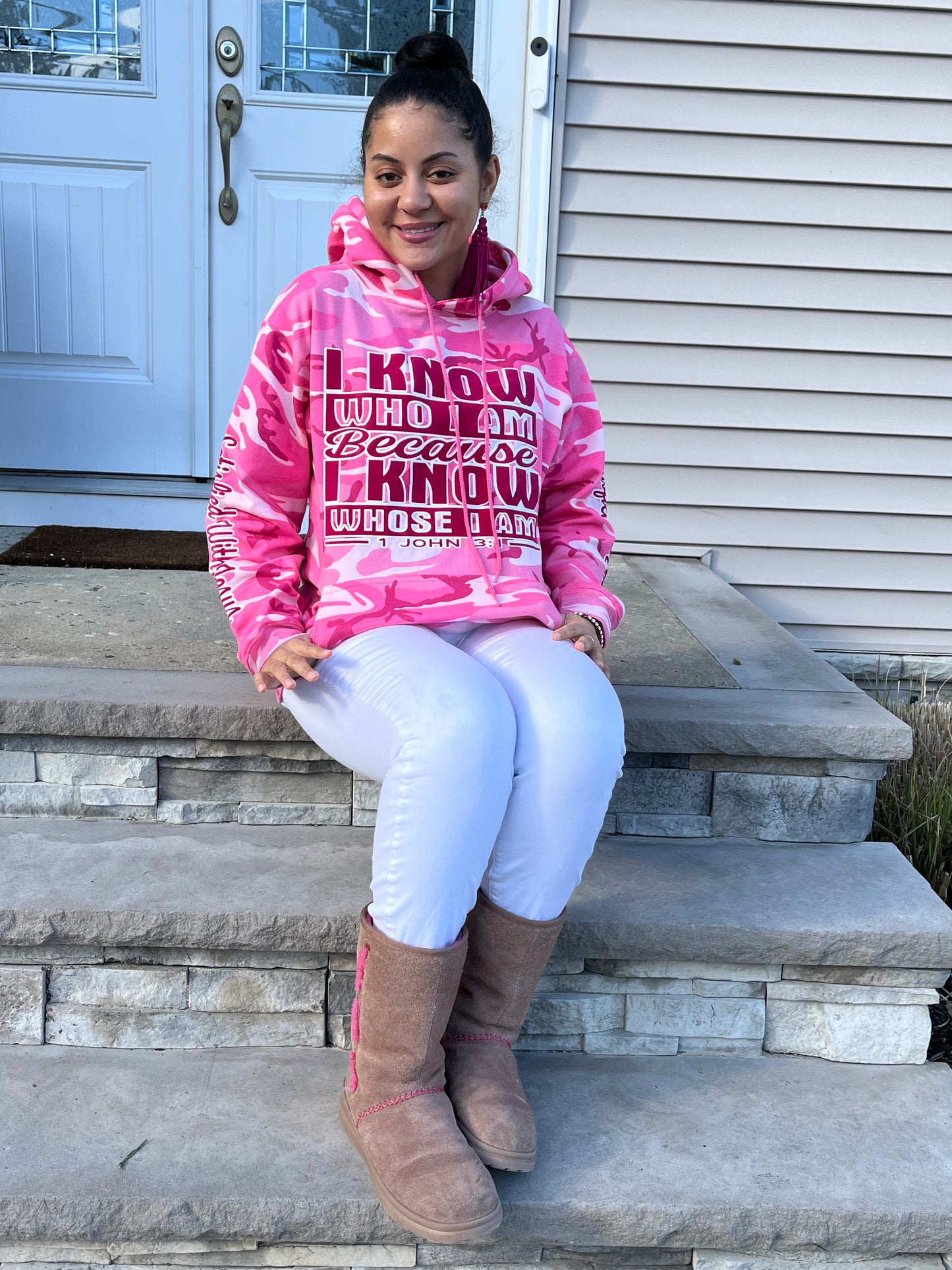 Pink Camo Women's Hoodie