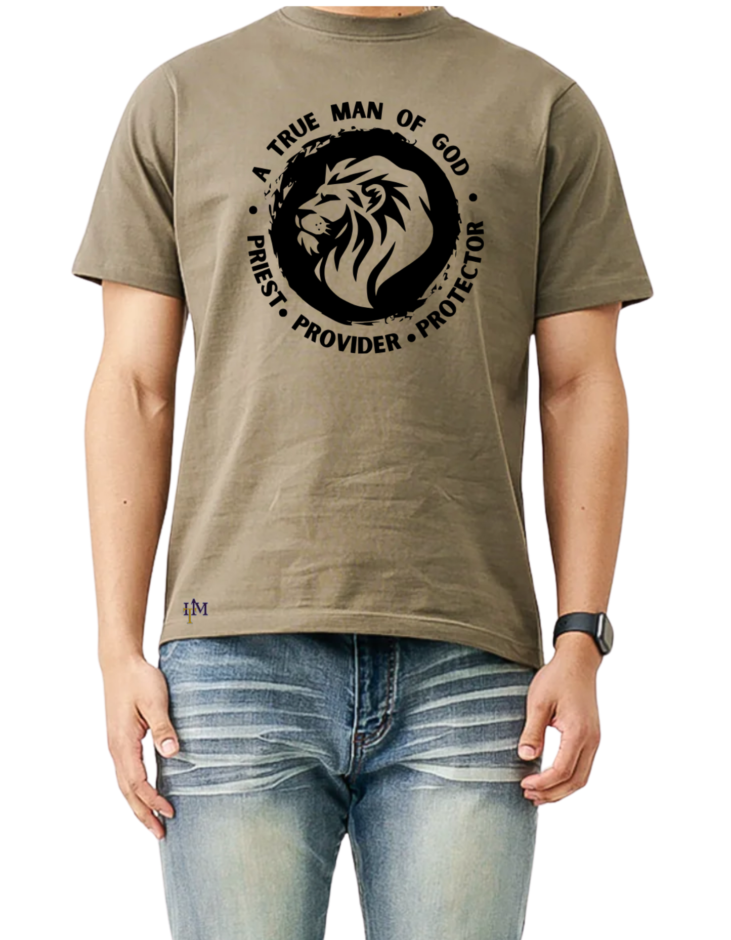 Khaki/White