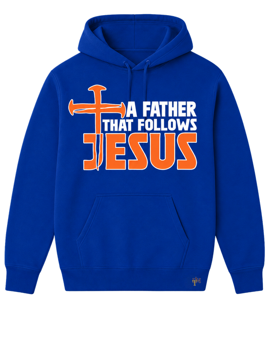 Men's Heavy Blend Follows Jesus Fleece Hoodie