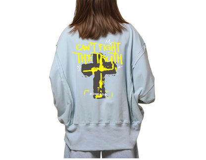 Women’s Truth Matters 2  Irregular Slouchy Sweatshirt