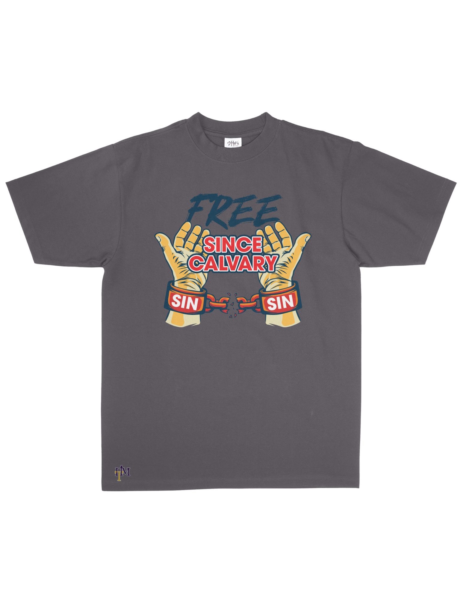 Men's Heavy Weight Cotton Set Free (LH) T with HIM Touch