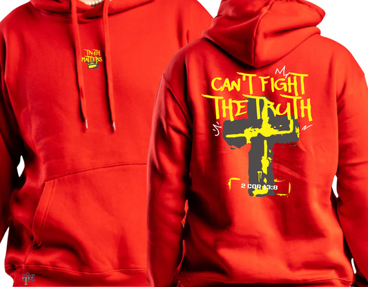 Men's Heavy Blend Truth Matters 2 Fleece Hoodie Sweatshirt