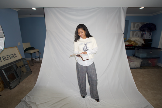 Come in Peace… Ready for War™ Women’s Ivory Crop Tee | Unashamed Christian Apparel