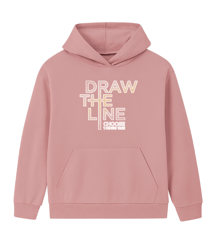 Solid Color Pocket Front Cross The Line Women's Hoodie