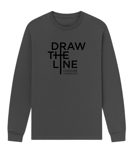Long Sleeve Men's Cross The Line Tee