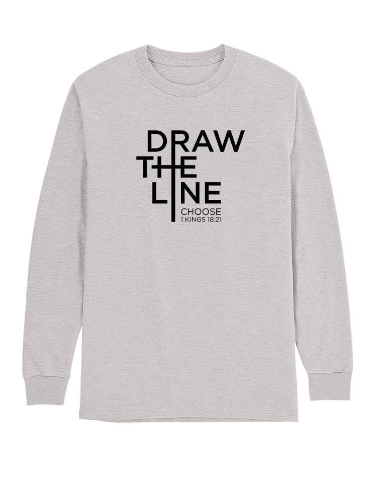 Long Sleeve Men's Cross The Line Tee