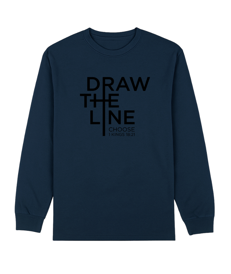 Long Sleeve Men's Cross The Line Tee