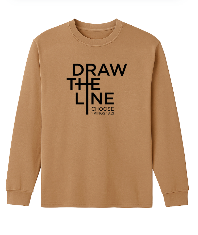 Long Sleeve Men's Cross The Line Tee