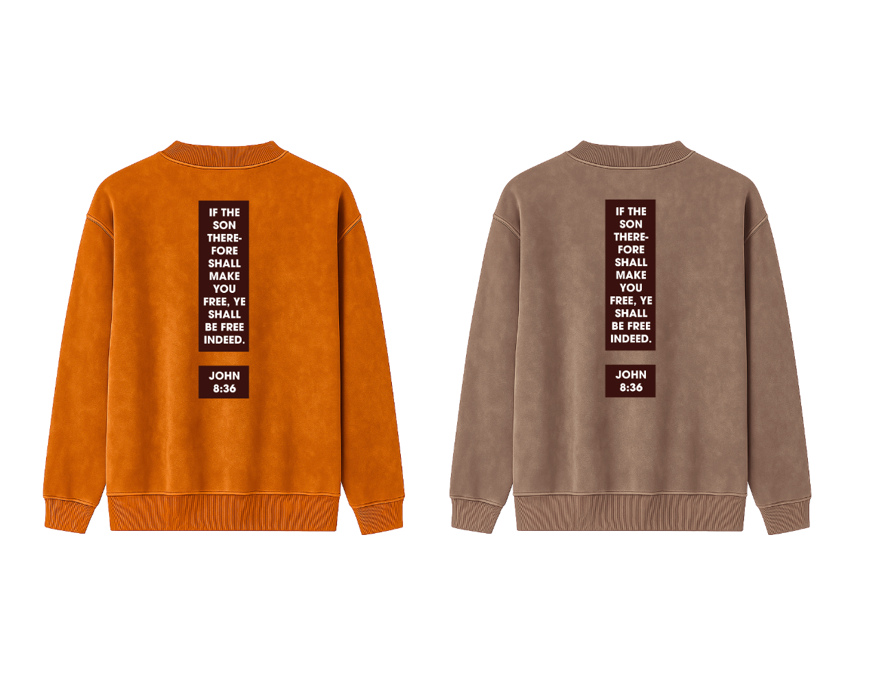 Women's Drop Shoulder Crew Neck Set Free (DH) Sweatshirt with HIM Touch