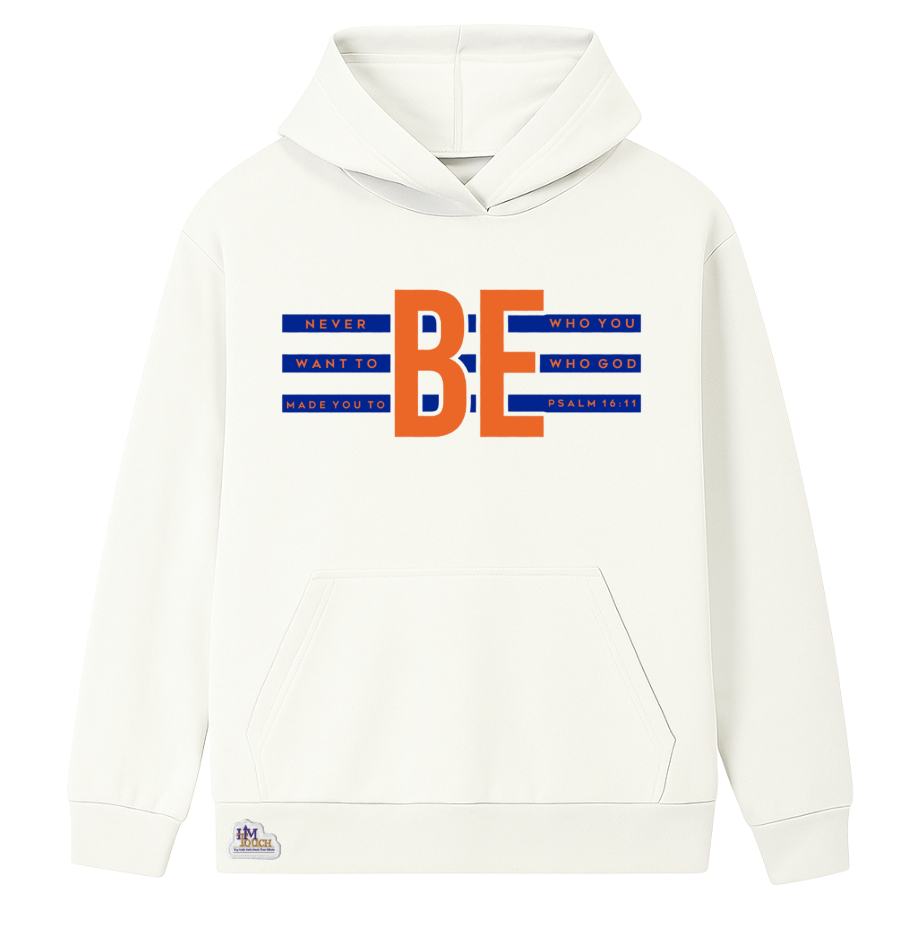 Women's Solid Color Pocket Front BE 2 Hoodie