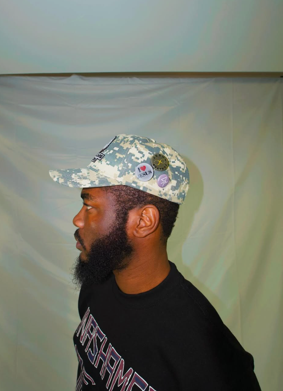 (Psalms) Camo Six-Panel Hat